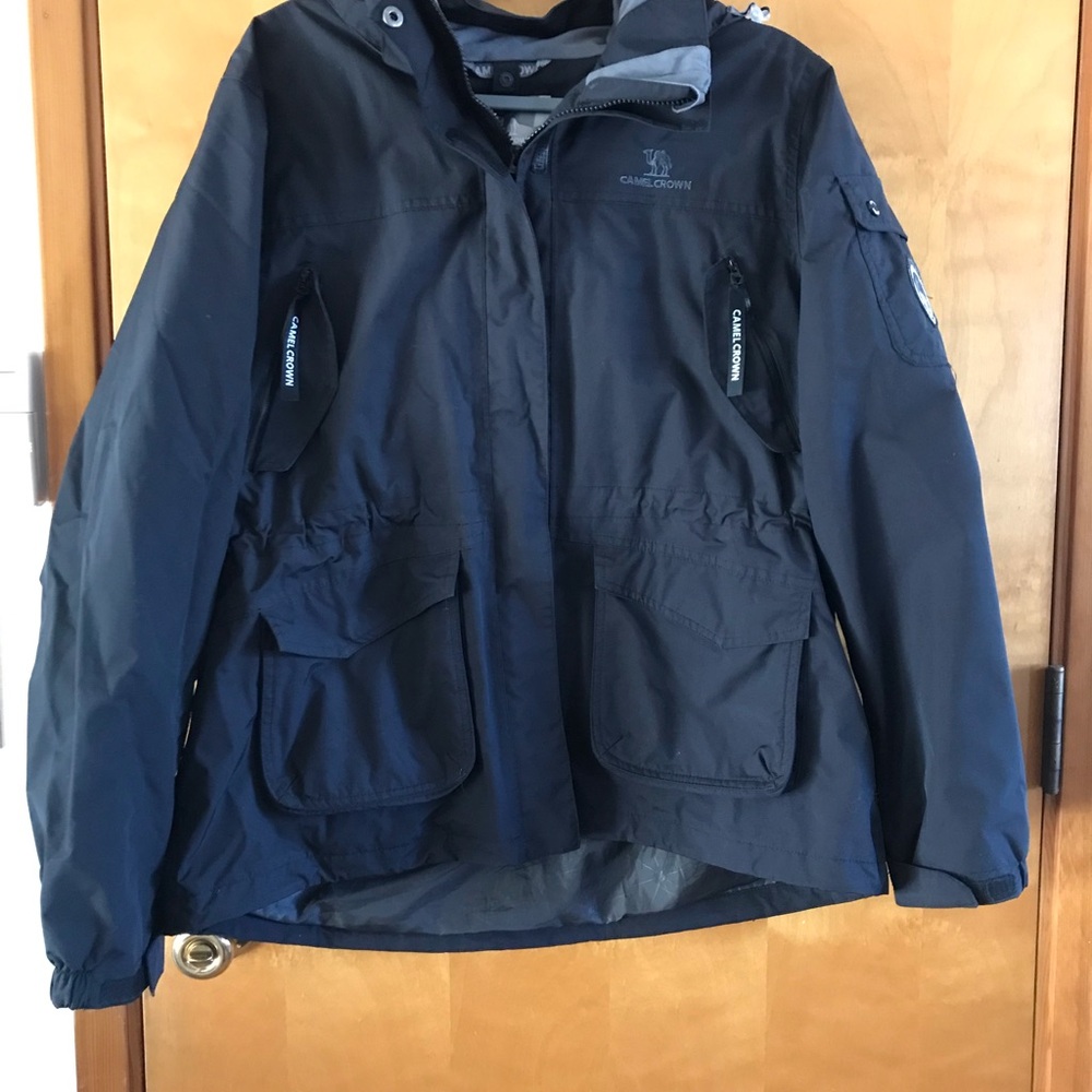 Camel Crown Women's Black outdoor jacket